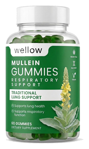 Wellow Mullein Gummies bottle