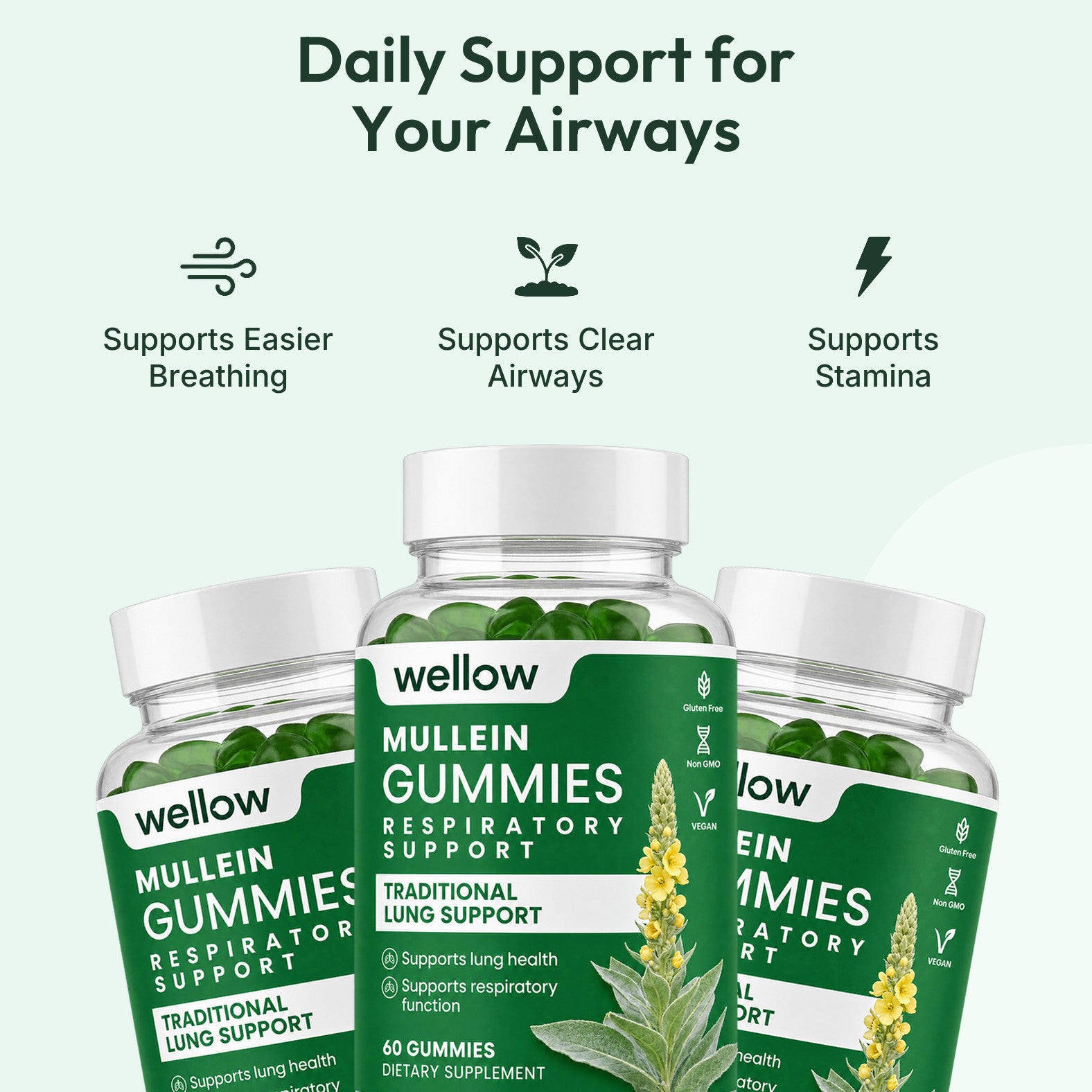 Wellow Mullein Gummies