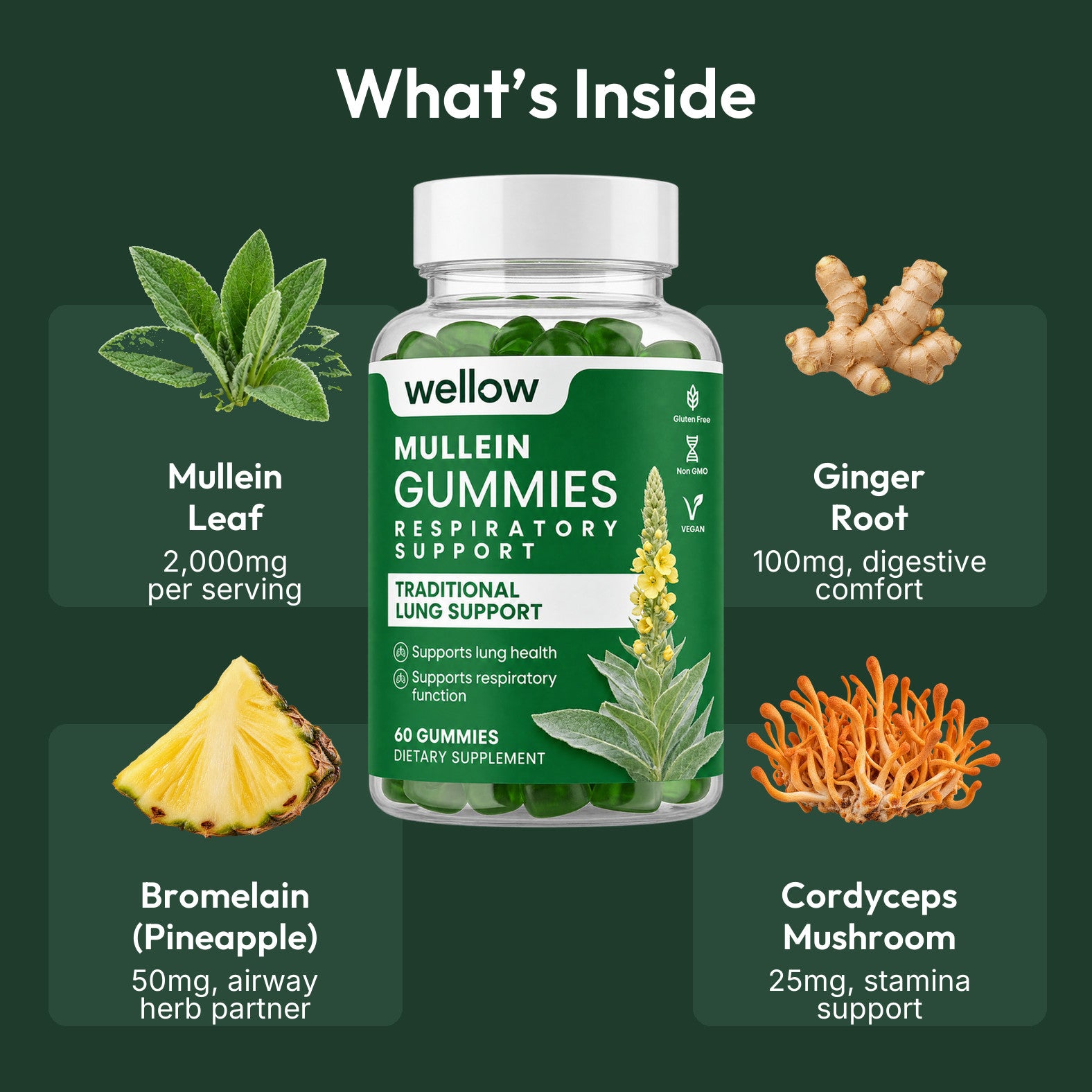 Wellow Mullein Gummies