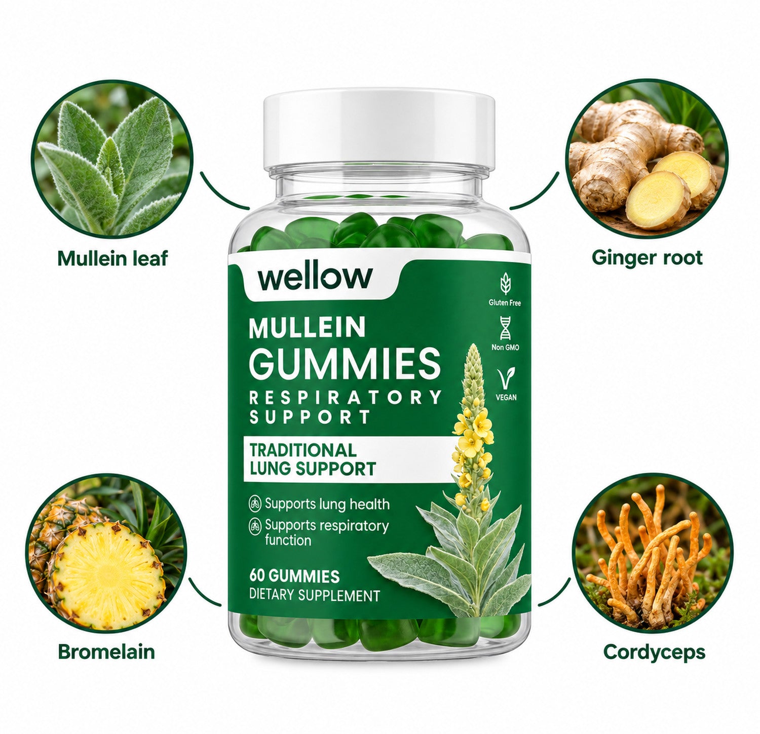 Wellow Mullein Gummies
